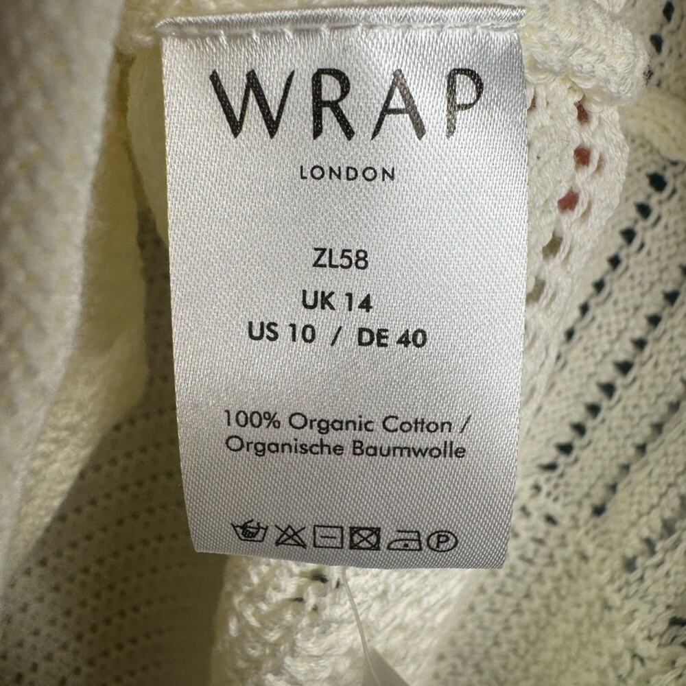 New With Tags WRAP London Loose Knit Short Sleeve Top - Picture 8 of 8